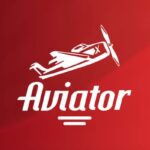 Aviator jogo de avião em fundo vermelho