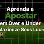 Mensagem motivacional sobre como apostar em Over e Under no futebol