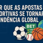 imagem ilustrativa sobre apostas esportivas com bola de futebol, basquete, beisebol e globo