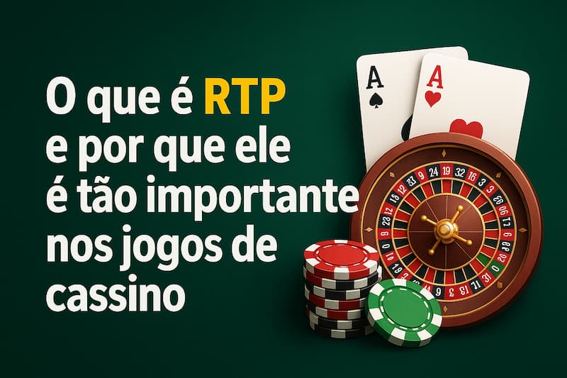 O que é RTP nos jogos de cassino com cartas, roleta e fichas