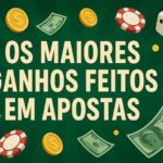 Nota de cem dólares, fichas de cassino e dados ilustrando grandes ganhos em apostas